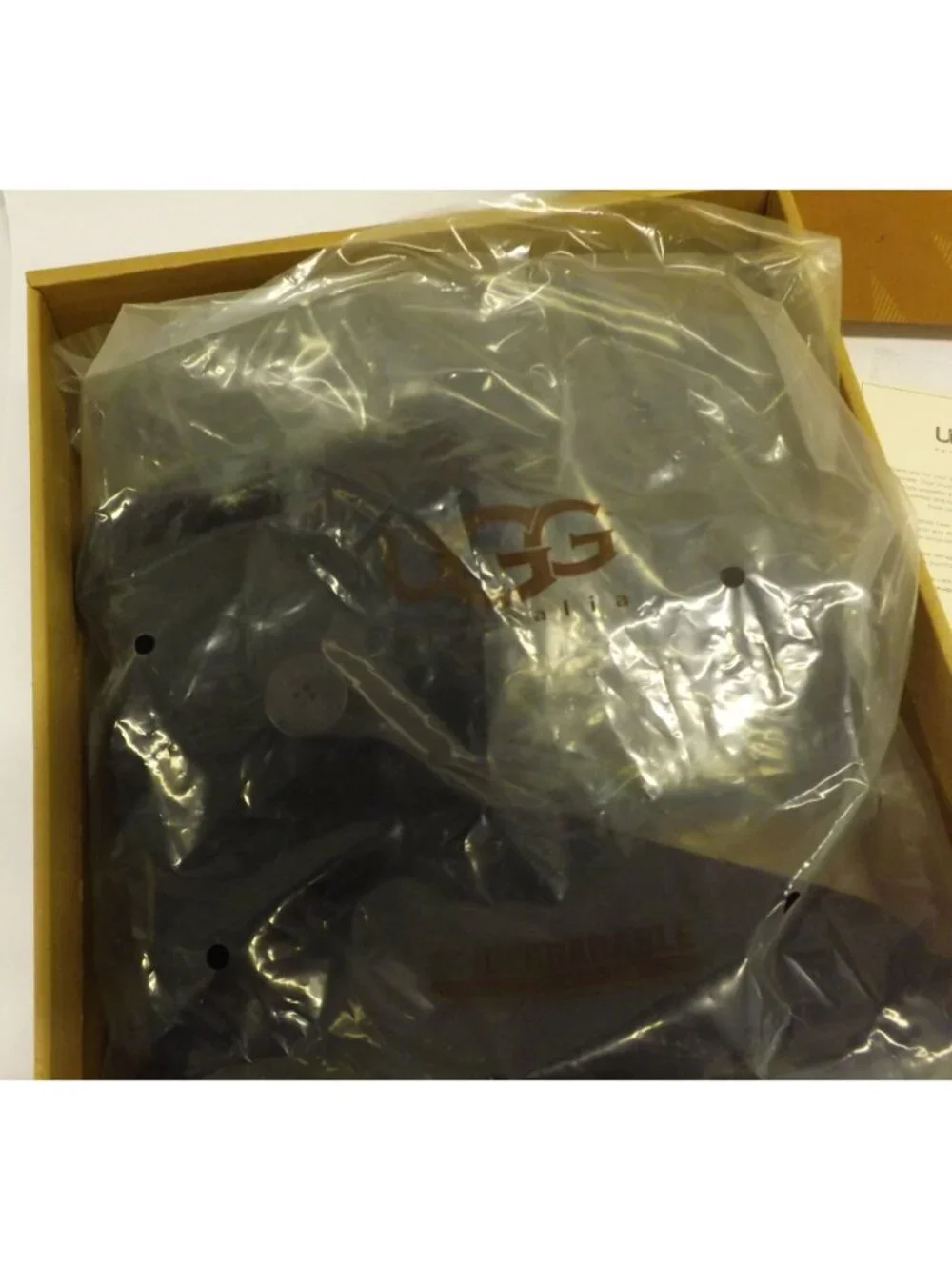 UGG Womens Bailey Button Boots Black Size 7 New In Box With Tags